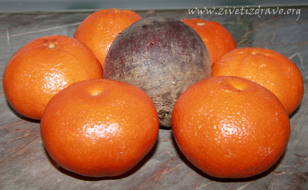 cvekla i mandarine